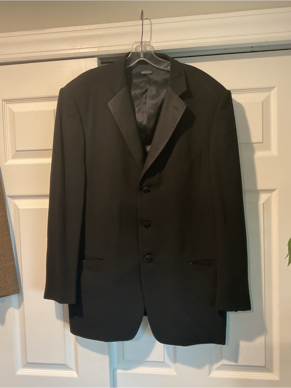 Vintage GIORGIO ARMANI Mens Tuxedo Jacket Blazer Sport Coat sz 46 R